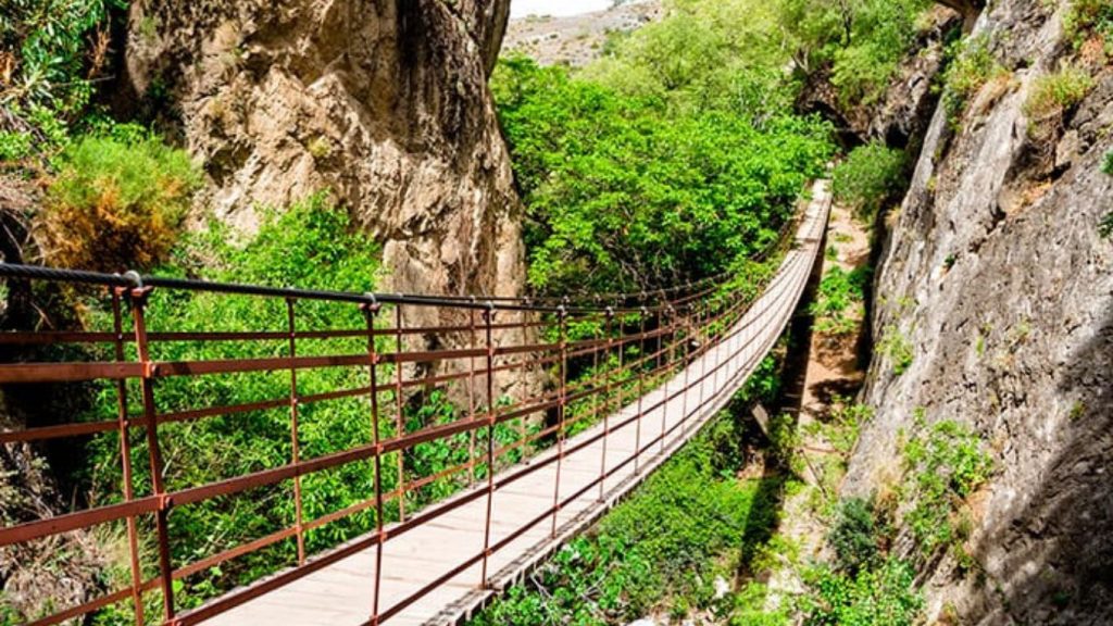 Monachil puente colgante